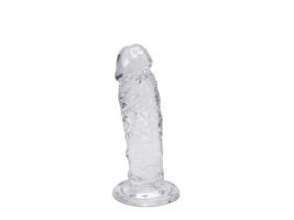 Alive Majestic Extra-Slippery Jelly Dildo Transparent