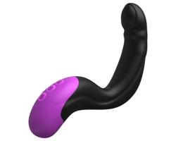 Anal Fantasy - pulzujúci prostatický vibrátor (čierny)