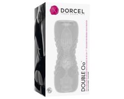 Dorcel Double Oo - pánsky masturbátor (priehľadný)