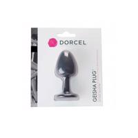 Dorcel Geisha Plug M - análny vibrátor s guličkami (čierny)