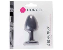Dorcel Geisha Plug M - masážny análne kolík (čierny)