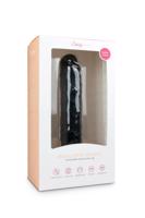Easytoys - extra veľké dildo s prísavkou (28,5cm) - čierne
