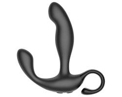 Funny Me Prstový Vlnkotvor - rádiový análny vibrátor (čierny)