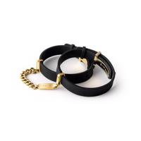 ID Cuffs CRAVE - Black/24kt Gold
