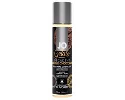 Jo Gelato dvojitá čokoláda - jedlý, vodný lubrikant (30ml)