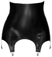 LateX Latex Suspender Belt - 2XL