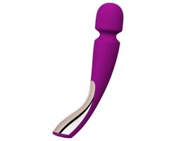 LELO Smart Wand 2 - stredný, nabíjací masážny vibrátor (fialový)