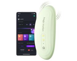Magic Motion Nyx - inteligentný vibrátor v nohavičkách (zelený)