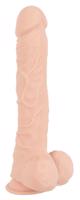 Nature Skin Large - realistické dildo,s prísavkou - telová farba (veľké)
