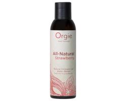 Orgie All Natural - lubrikačný gél na vodnej báze - jahoda (150ml)