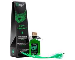 Orgie Sexy Therapy - masážny olej set - jablko