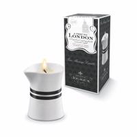 Petits Joujoux London - masážna sviečka v hubke - rebarbora-jantárová (120 ml)