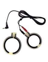 Rimba Electro Cock Rings, Bi-Polar, Round 2 pieces