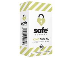 SAFE King Size XL - extra veľké kondómy (10ks)