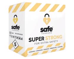 SAFE Super Strong - extra pevný kondóm (5 ks)