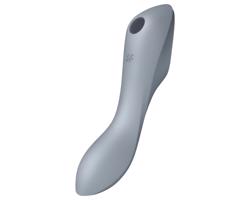 Satisfyer Curvy Trinity 3 - vzdušný 2v1 vibrátor (šedý)