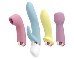 Satisfyer Marvelous Four - sada nabíjateľných vibrátorov (4 diely)