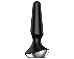 Satisfyer Plug-ilicious 2 - inteligentný análne vibrátor (čierny)