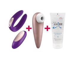 Satisfyer vibračný set pre páry (3-dielny)