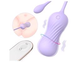 Sex HD Twist vajíčko - vibračné potešenie (fialové)
