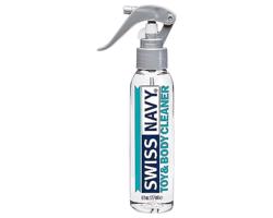 Swiss Navy čistiaci sprej na hračky a telo, pumpa (177 ml)