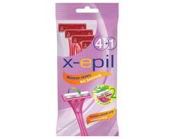 X-Epil - jednorazová dámska dvojčepeľová žiletka (5 ks)