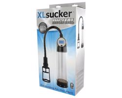 XLSUCKER - digitálna posilňovacia pumpa (priehľadná)