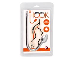 You2Toys - Bondage Hook - hliníkový análny hák (179g) - strieborný