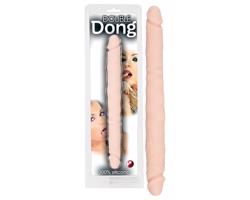 You2Toys - Double Dong - 100% silikónový dildó (prírodný)