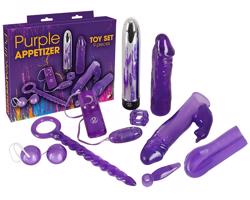 You2Toys - Fialový Pokušenie - vibračná súprava (9 dielov)