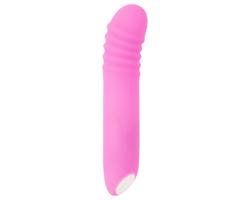 You2Toys - Flashing Mini Vibe - nabíjateľný, svietiaci vibrátor (ružový)