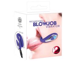 You2Toys - Orálny zážitok - nabíjateľný silikónový vibrátor (fialový)