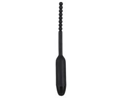 You2Toys Pearl Dilator - guličkový uretrálny vibrátor - 0,8cm (čierny)