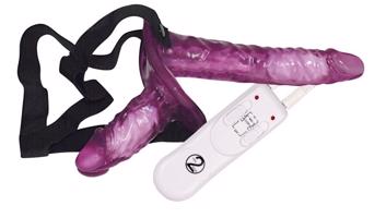 You2Toys Vibrating Strap On Duo